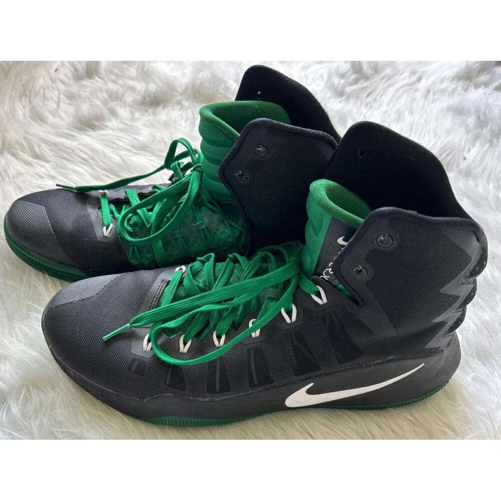 Nike Hyperdunk 2016 SE Black Pine Green US 11.5 EUR 45.5 UK 10.5  00886549530266
